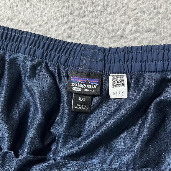 Patagonia Shorts Mens 2XL Blue Netplus Shells Lined Pocket Baggies Nylon - Picture 2 of 11